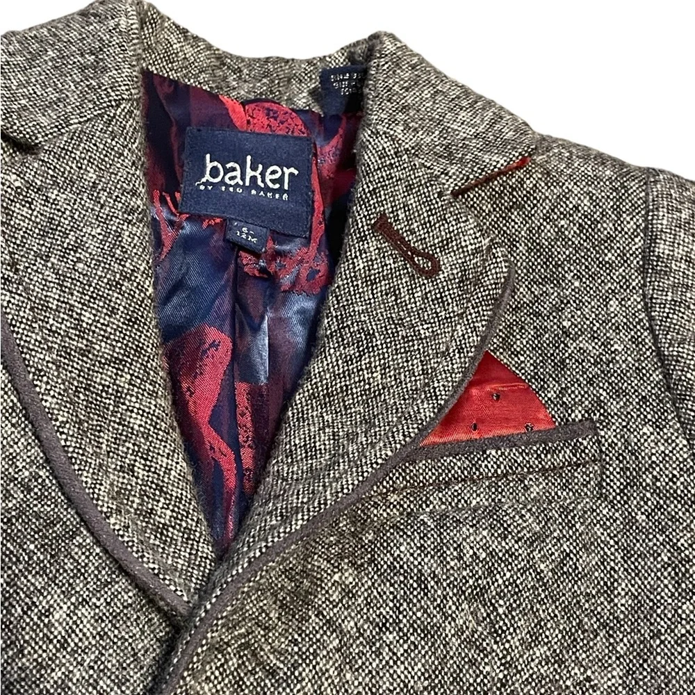Baker Ted Baker Infant Boy Wool Blend‎ Blazer, Size 6-12 months